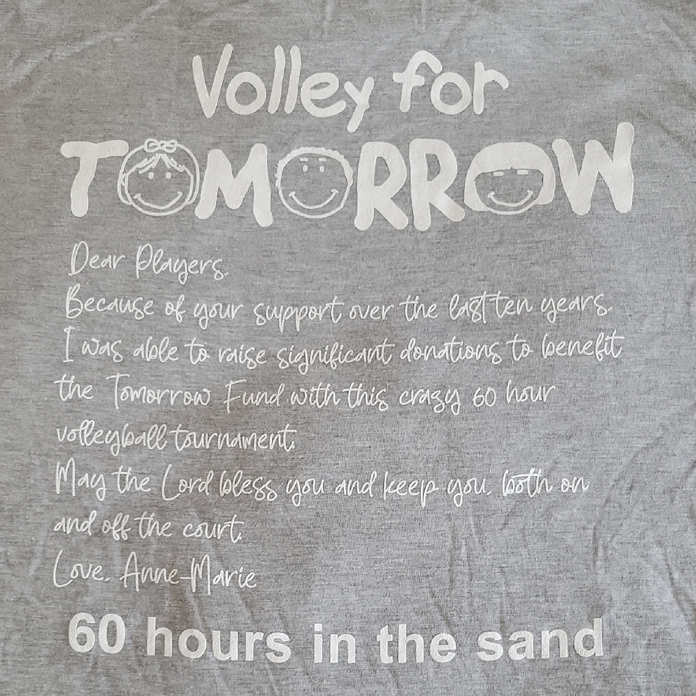 Volley For Tomorrow - Grey